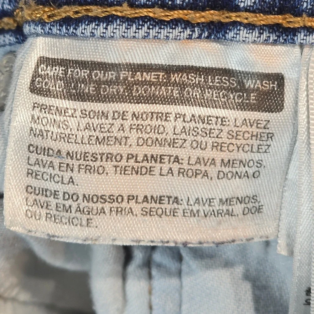 Levis 511 Slim Fit Light Wash Blue Denim Jeans Mens 34x36 04511-2210 - Picture 15 of 16